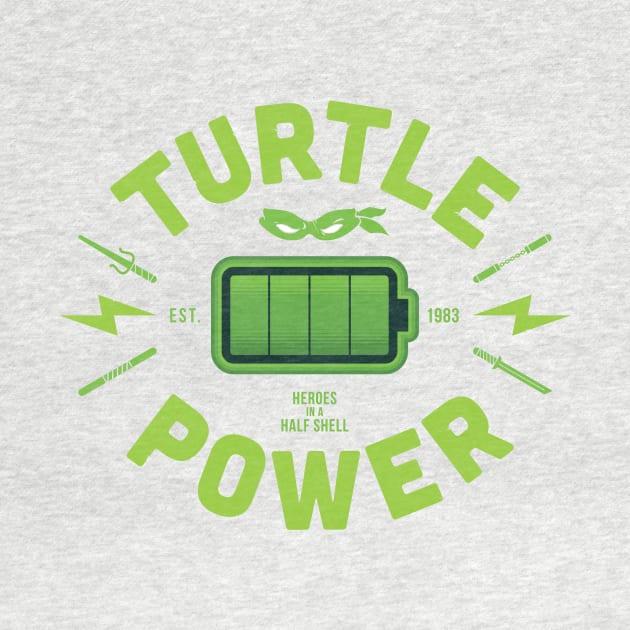 Turtle Power - ooze green by HtCRU